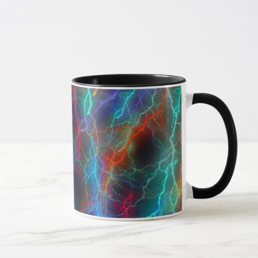 Rainbow Lightning Storm Tasse (Rechts)
