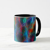 Rainbow Lightning Storm Tasse (VorderseiteRechts)