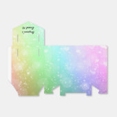 Rainbow Lights Sparkle Gastgeschenk Boxes Geschenkschachtel (Ungefaltet)