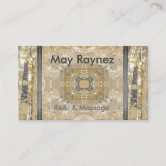 Rainbow LightWorker Reiki Spiritual Business Cards Visitenkarte