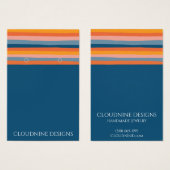 Rainbow Line Earring Necklace Juwelier Display Car (Vorne & Hinten)