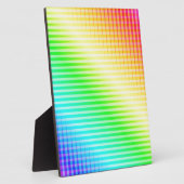 Rainbow Lines Fotoplatte (Seite)