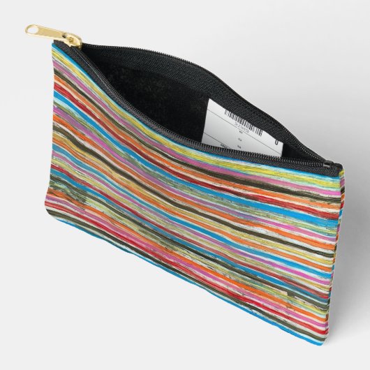 Rainbow Lines Pouch Zubehörtasche (Offen)