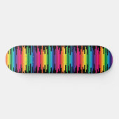 Rainbow Lines Skateboard (Horizontal)