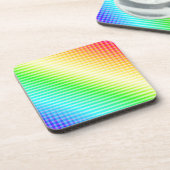 Rainbow Lines Untersetzer (Linke Seite)