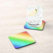 Rainbow Lines Untersetzer (Rechte Seite)