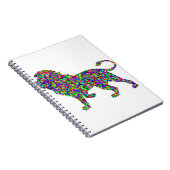 Rainbow Lion Notizblock (Rechte Seite)