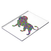 Rainbow Lion Notizblock (Linke Seite)