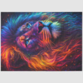Rainbow Lion Seidenpapier (Vorderseite)