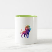 Rainbow Lion Tasse (Mittel)