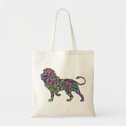 Rainbow Lion Tragetasche (Vorne)