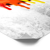 RAINBOW LIPS POSTER (Ecke)