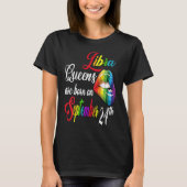 Rainbow Lips Queens Are Born On September 23rd Lib T-Shirt (Vorderseite)