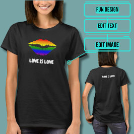 Rainbow Lips T-Shirt