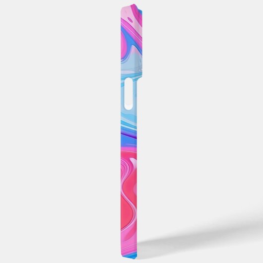 Rainbow Liquid Marble Case-Mate iPhone Hülle (Rückseite / Rechts)