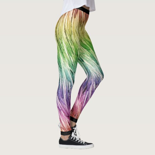 Rainbow Lite Emu Fethered Leggings (Rechts)