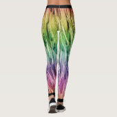 Rainbow Lite Emu Fethered Leggings (Rückseite)