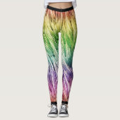 Rainbow Lite Emu Fethered Leggings (Vorderseite)