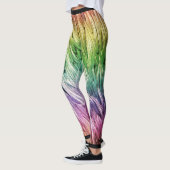 Rainbow Lite Emu Fethered Leggings (Links)