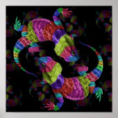 Rainbow Lizards Poster (Vorne)