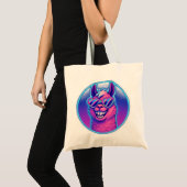 Rainbow Llama mit Herz Pride Shades Tragetasche (Vorderseite (Produkt))