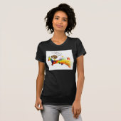Rainbow Llama T-Shirt (Vorne ganz)