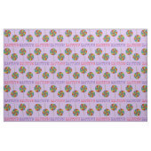 Rainbow Lollipop Lollipops Personalisiertes Gewebe Stoff (Fat Quarter (45,7 x 55,9 cm))