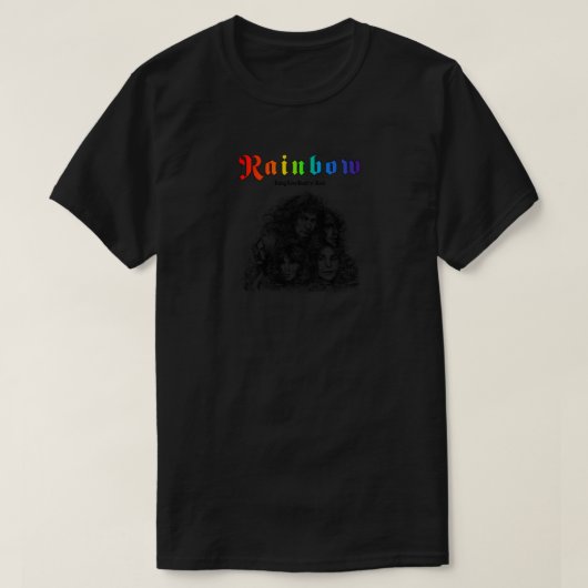 Rainbow Long Live Rock & Roll Klassischer T - Shir T-Shirt (Design vorne)