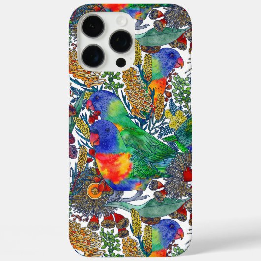 Rainbow Lorikeet Botanischer Garten Case-Mate iPhone Hülle (Rückseite)