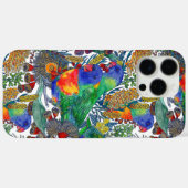 Rainbow Lorikeet Botanischer Garten Case-Mate iPhone Hülle (Rückseite (Horizontal))