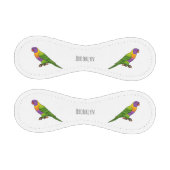 Rainbow-Lorikeet-Cartoon Baseball (Paneele)