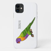 Rainbow-Lorikeet-Cartoon Case-Mate iPhone Hülle (Rückseite)