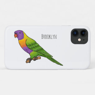 Rainbow-Lorikeet-Cartoon Case-Mate iPhone Hülle