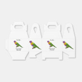 Rainbow-Lorikeet-Cartoon Geschenkschachtel (Ungefaltet)
