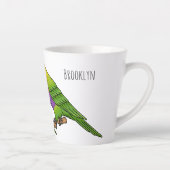 Rainbow-Lorikeet-Cartoon Milchtasse (Rechts)