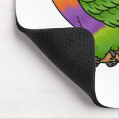 Rainbow-Lorikeet-Cartoon Mousepad (Ecke)