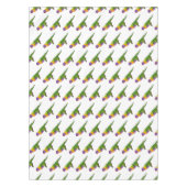 Rainbow-Lorikeet-Cartoon Tischdecke (Vorderseite)
