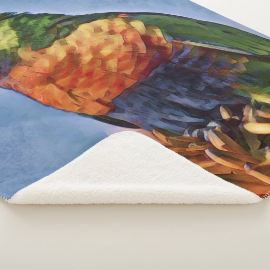 Rainbow Lorikeet Parrot Bird Sherpadecke (3/4)