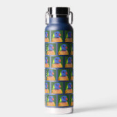 Rainbow Lorikeet Parrot Pattern Trinkflasche (Vorne)