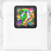 Rainbow Lorikeet Parrot Stickers (Tasche)