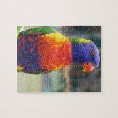 Rainbow Lorikeet (Trichoglossus haematodus 2 Puzzle (Horizontal)