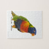 Rainbow Lorikeet - Trichoglossus Puzzle (Horizontal)