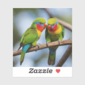 Rainbow Lorikeets Aufkleber (Blatt)