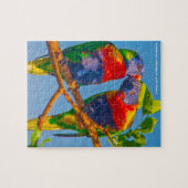 Rainbow Lorikeets Australien Puzzle (Horizontal)