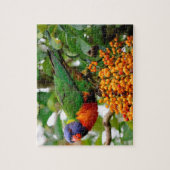 Rainbow Lorikeets Australien Puzzle (Vertikal)