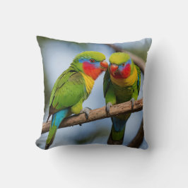 Rainbow Lorikeets Kissen