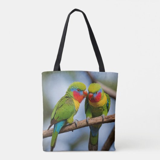 Rainbow Lorikeets Tasche (Rückseite)