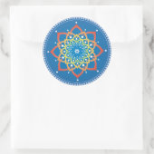 Rainbow Lotus Mandala Sticker (Tasche)