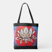 Rainbow Lotus Tasche (Rückseite)