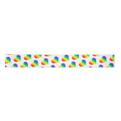 Rainbow Lover Hearts Satinband (Vorderseite)